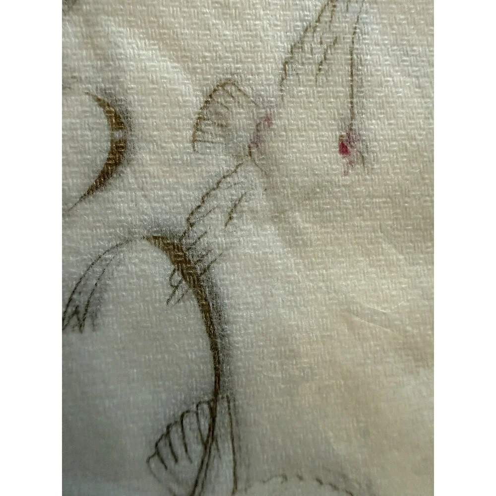 Vintage Paper Napkins Made In Japan Gold Bow Bird Die Cut Wedding 15ct NIP New